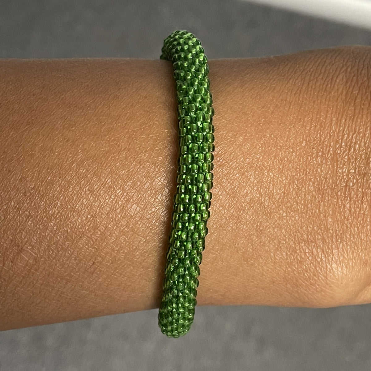 Sashka Co. Solid Emerald Green Emerald Green Bracelet
