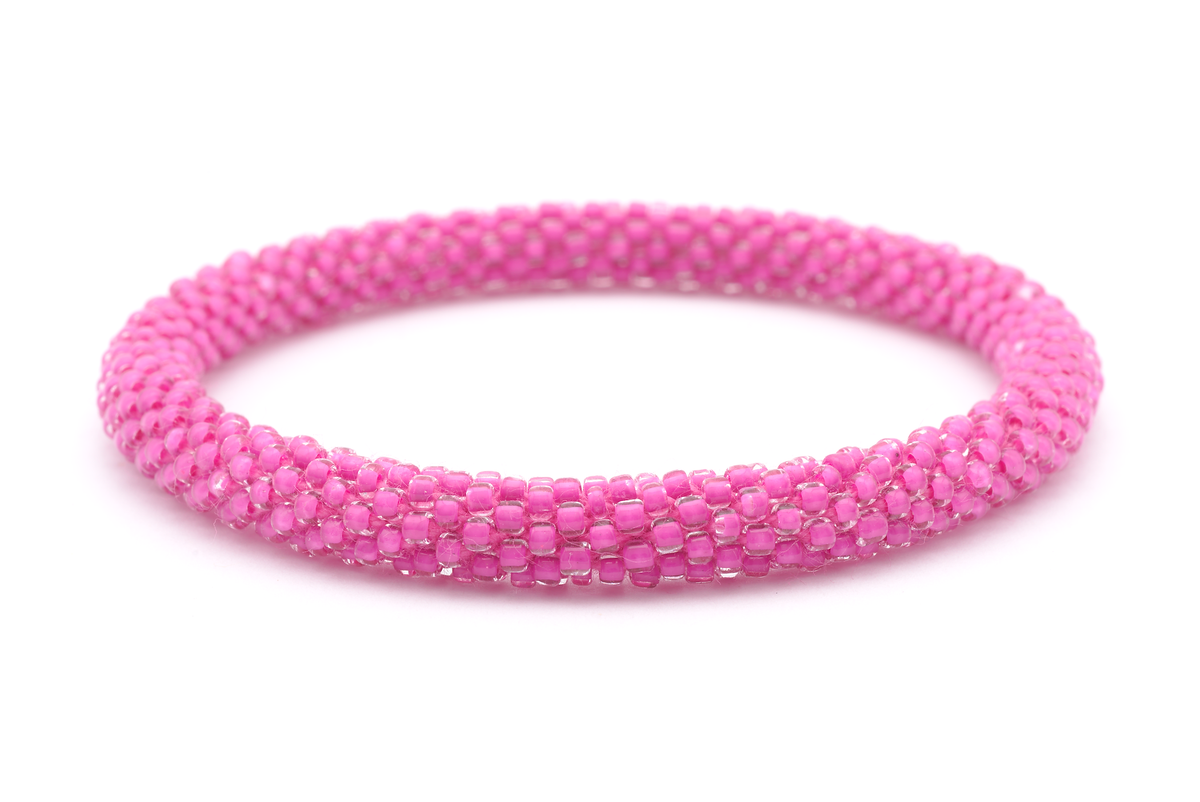 Sashka Co. Solid Hot Pink Solid Hot Pink Bracelet - Extended 8"
