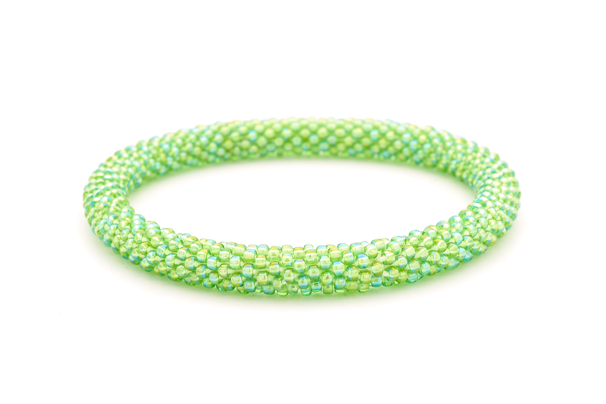 Sashka Co. Solid Iridescent Green Success Bracelet