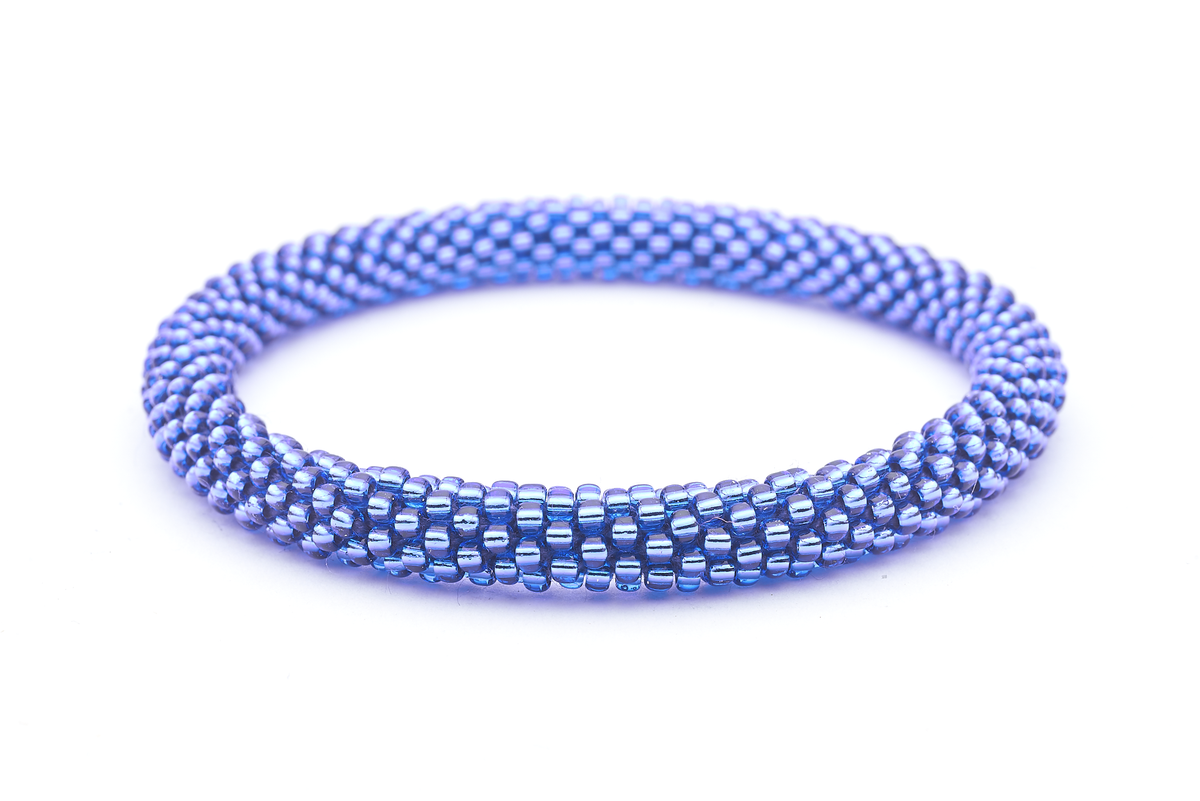 Sashka Co. Solid Solid Blue Sapphire Bracelet - Extended 8"