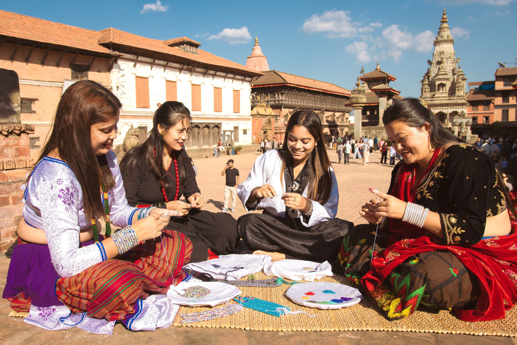 🎁 Celebrate the Season with Handmade Bracelets from Nepal