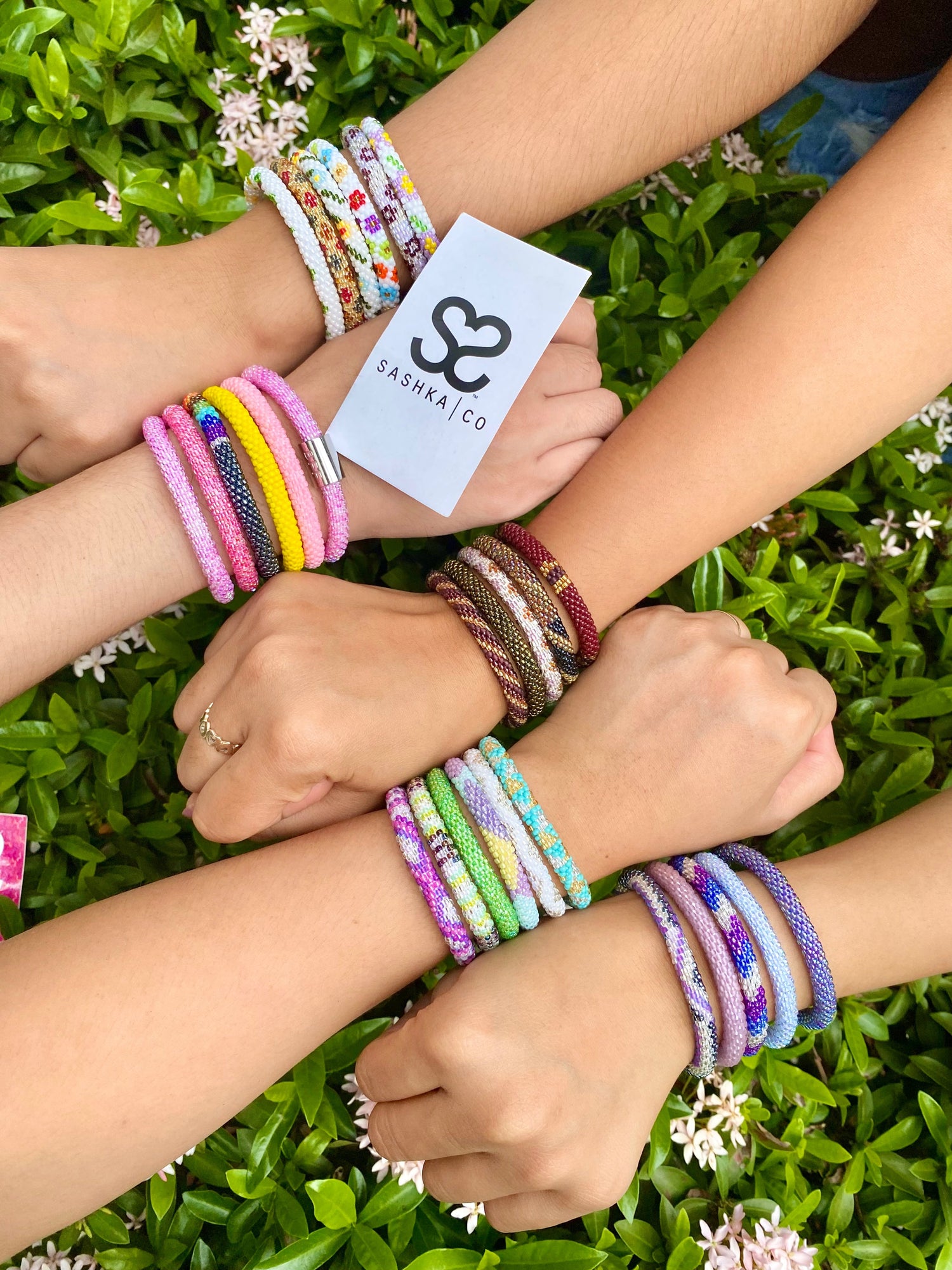 Glass Beaded Friendship Bracelets Made to Share