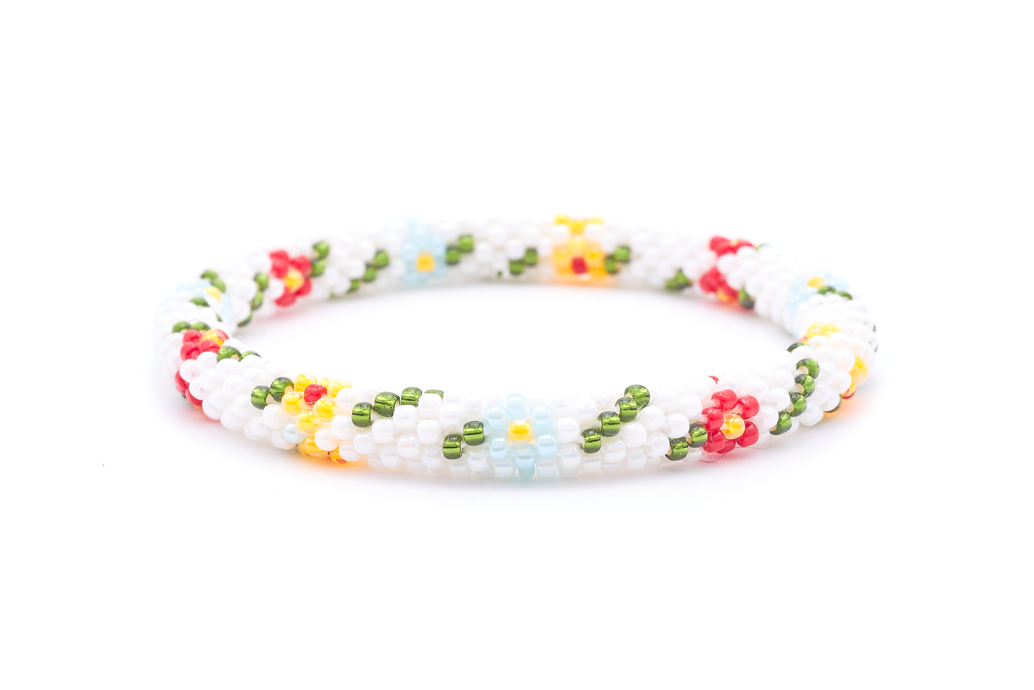 A Handmade Floral Bracelet Made for Friendship & Good Vibes