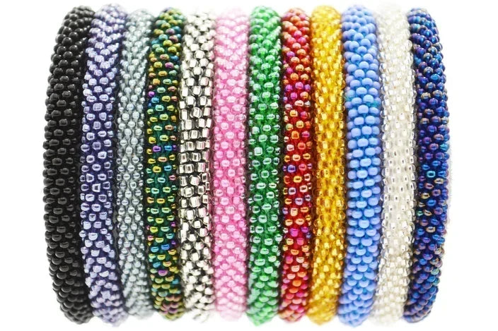 Solid Beaded Bracelets: Simple, Colorful, and Made to Stack