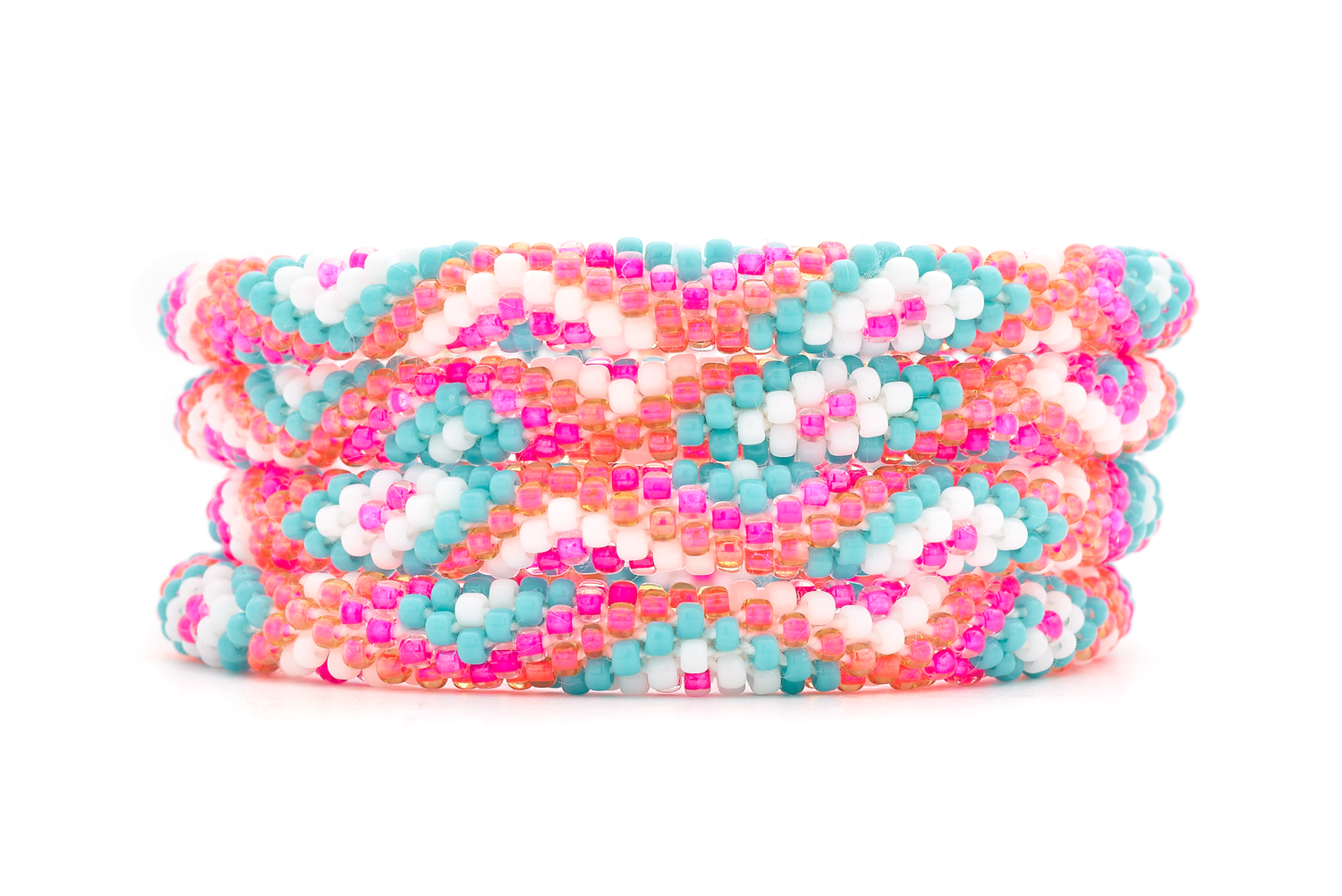 Pink Tropics Bracelet: A Burst of Island Vibes