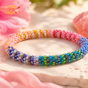 Sashka Co. Beaded Friendship Bracelet Mixed Neela Bracelet