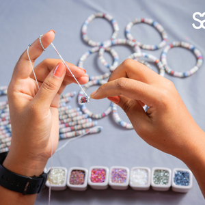 Sashka Co. Beaded Friendship Bracelet Mixed Vogue Bracelet