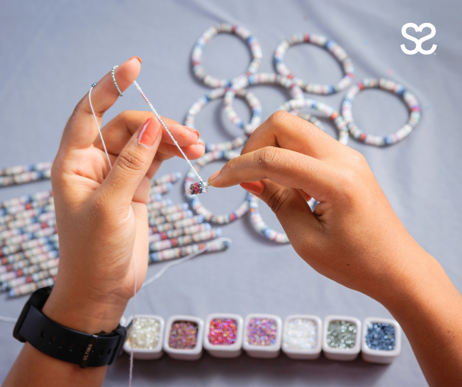 Sashka Co. Beaded Friendship Bracelet Mixed Vogue Bracelet