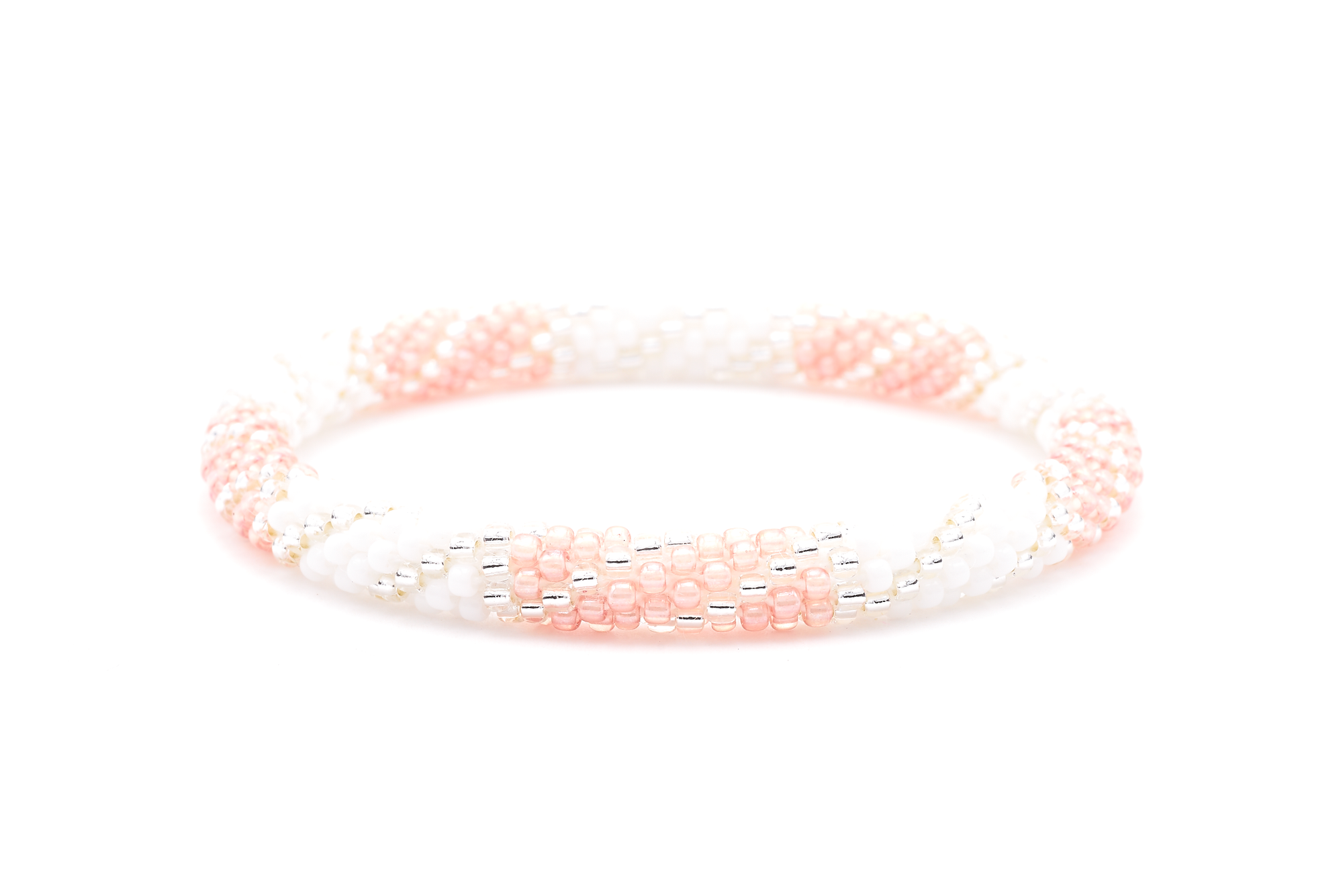 Sashka Co. Beaded Friendship Bracelet none Blush Pearl