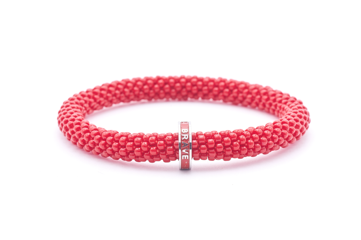 Sashka Co. Beaded Friendship Bracelet none brave