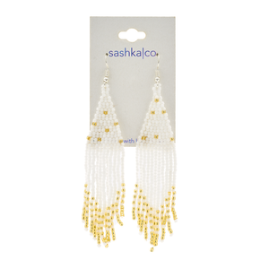 Sashka Co. Beaded Friendship Bracelet none Earrings
