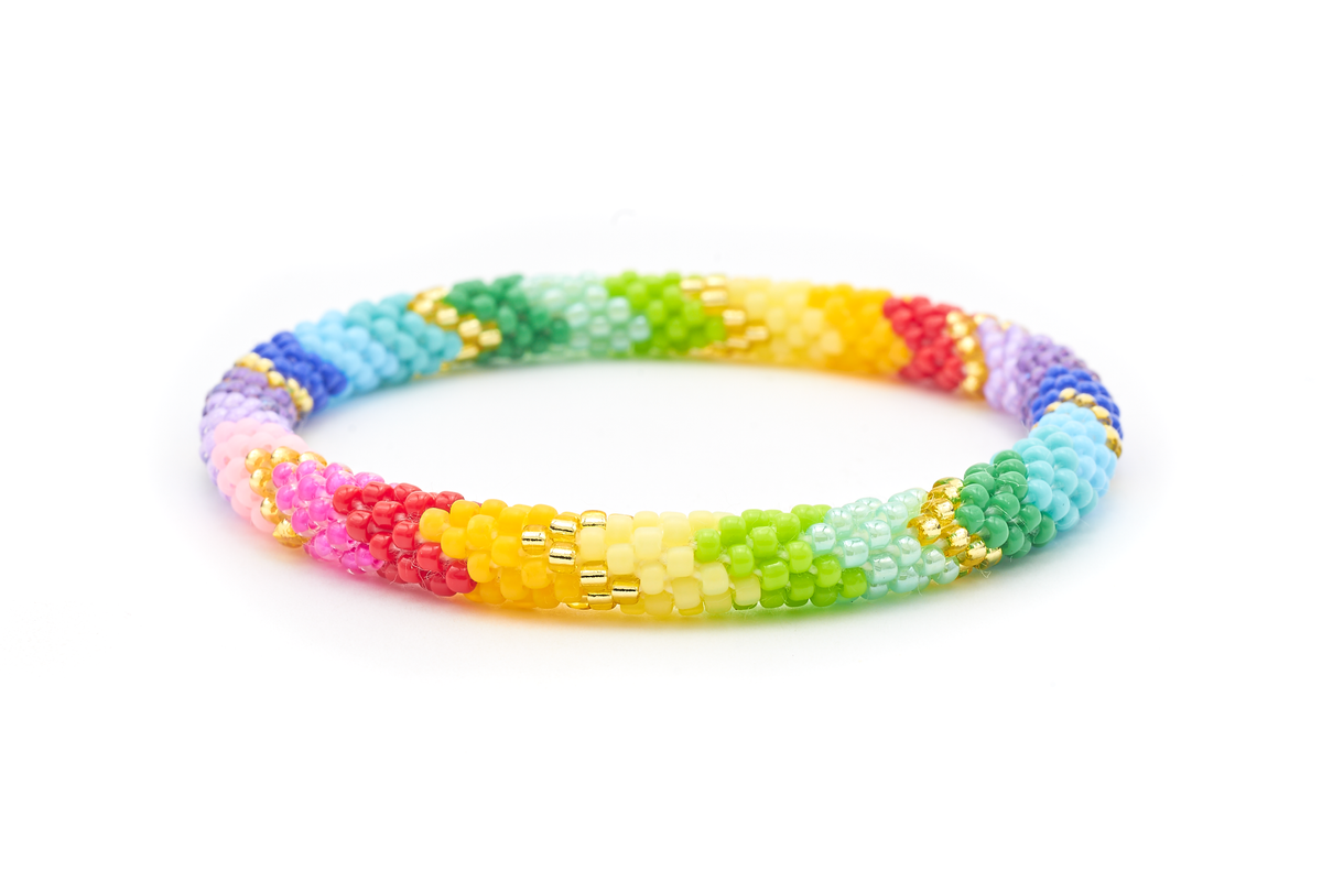 Sashka Co. Beaded Friendship Bracelet none Island Rainbow