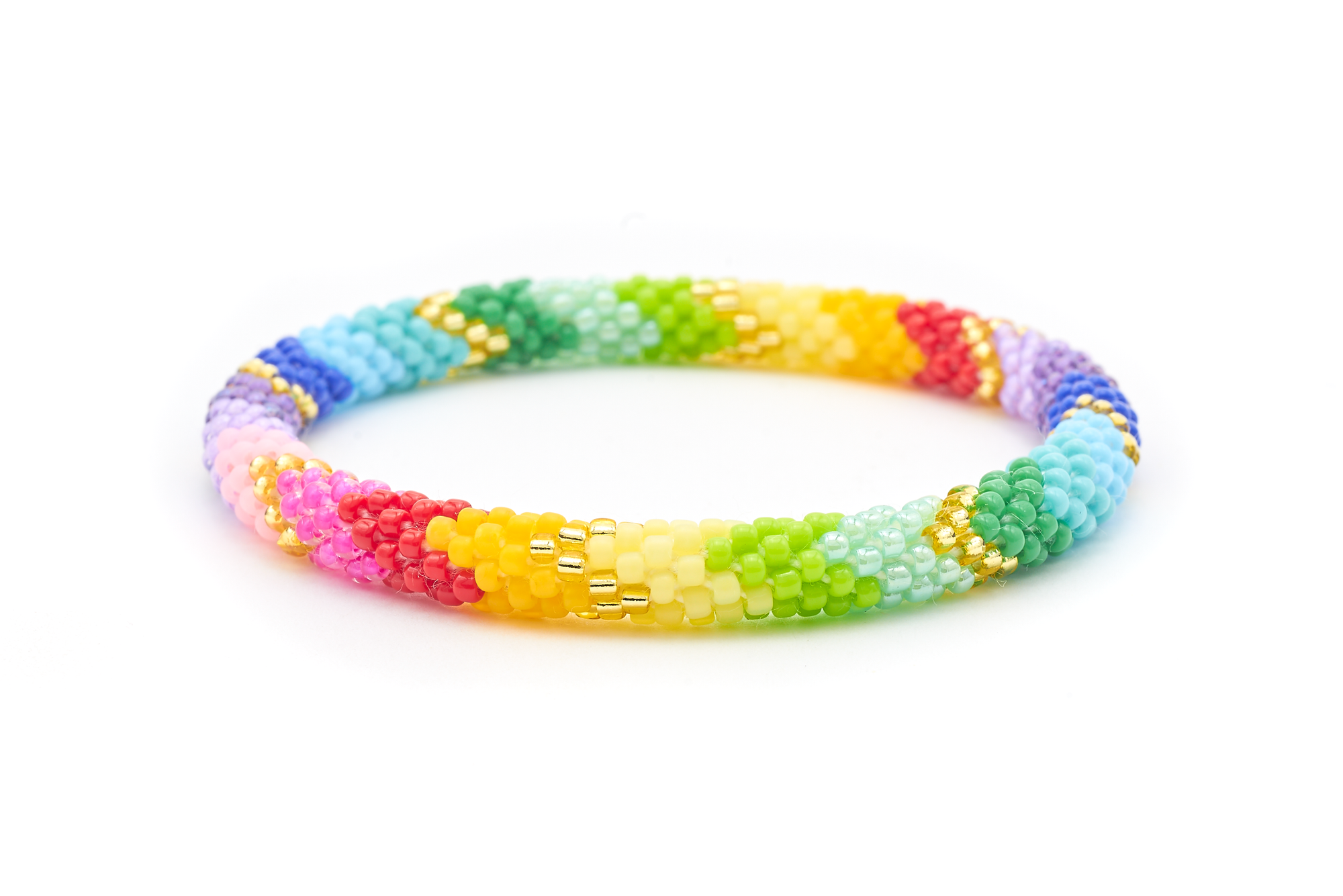Sashka Co. Beaded Friendship Bracelet none Island Rainbow