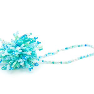 Sashka Co. Beaded Friendship Bracelet none Keychain