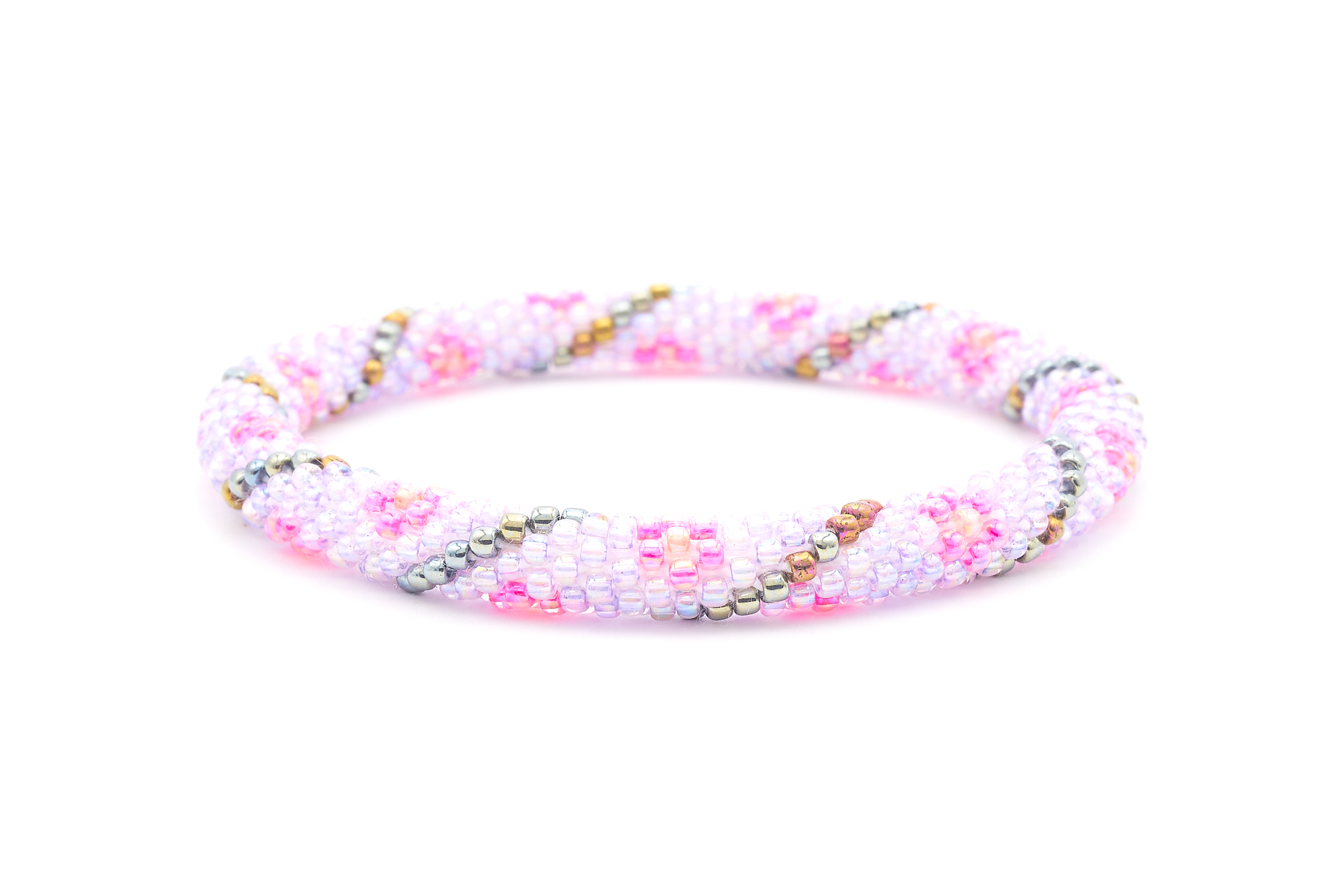 Sashka Co. Beaded Friendship Bracelet none Lilac Flow