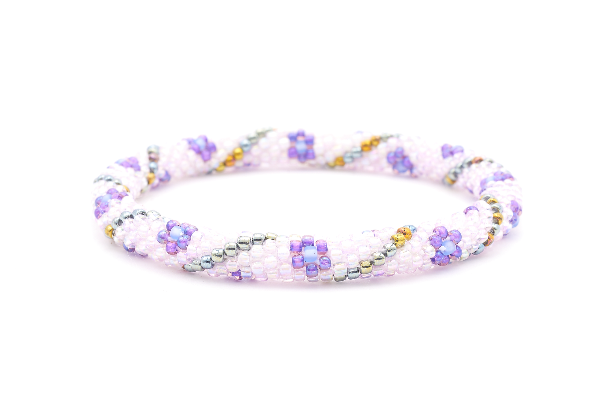 Sashka Co. Beaded Friendship Bracelet none Lilac Garden