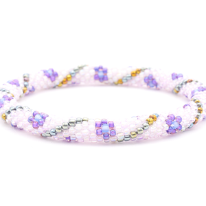 Sashka Co. Beaded Friendship Bracelet none Lilac Garden