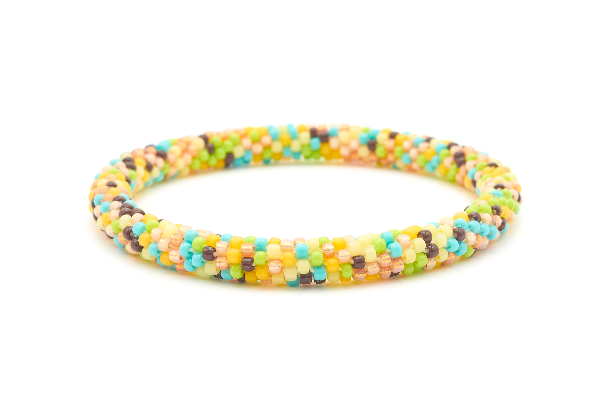 Sashka Co. Beaded Friendship Bracelet none Mango Splash