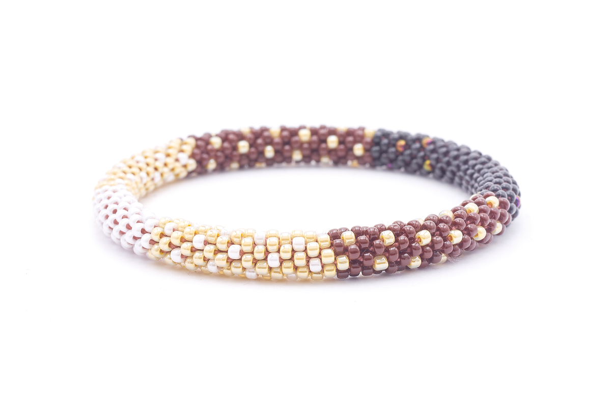 Sashka Co. Beaded Friendship Bracelet none Mocha Latte