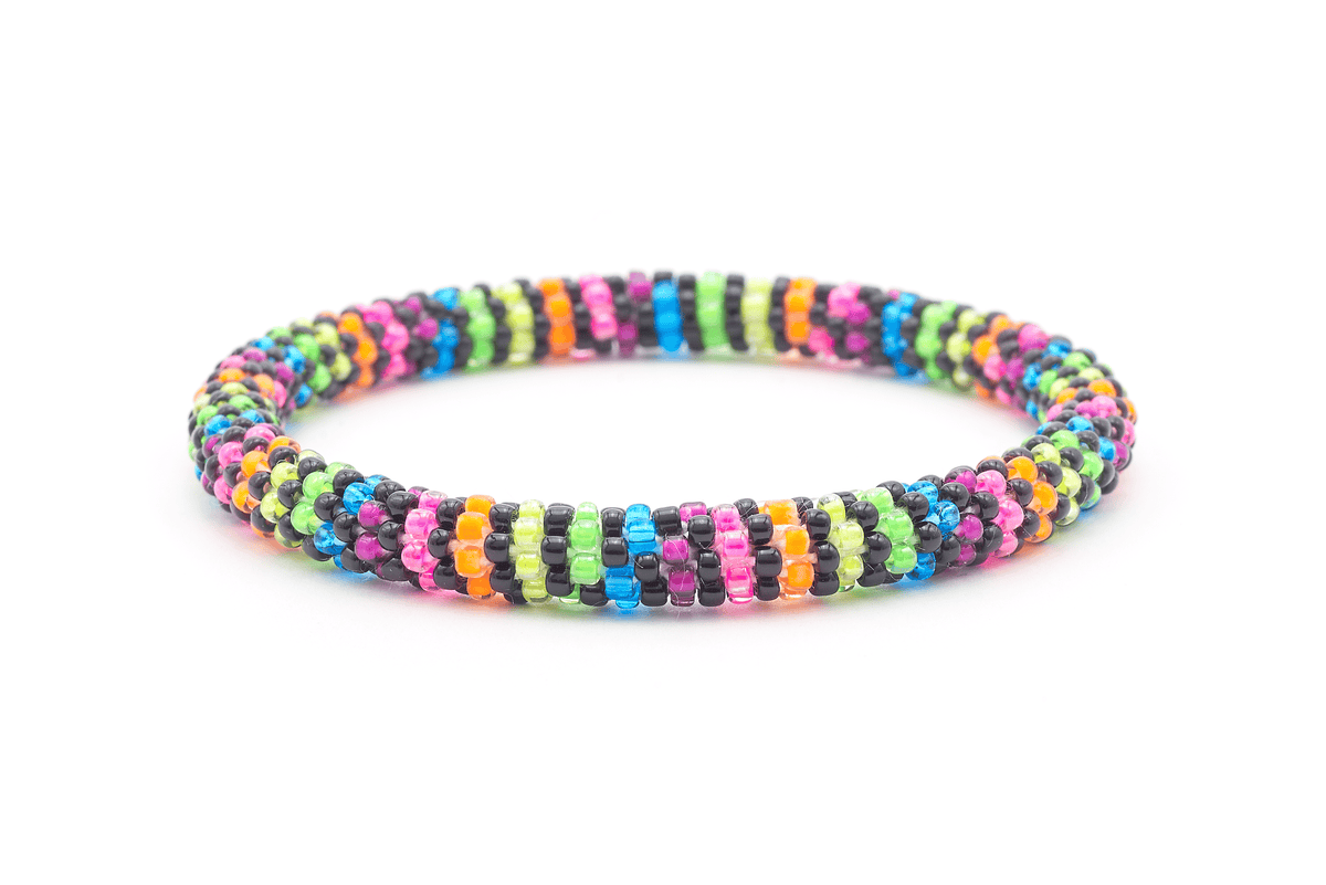 Sashka Co. Beaded Friendship Bracelet none Neon Spooky