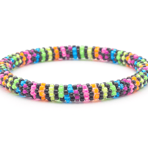 Sashka Co. Beaded Friendship Bracelet none Neon Spooky