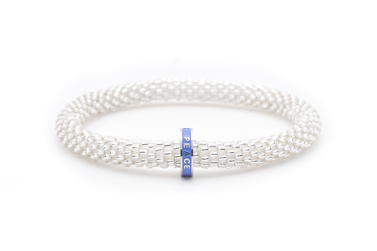 Sashka Co. Beaded Friendship Bracelet none Peace