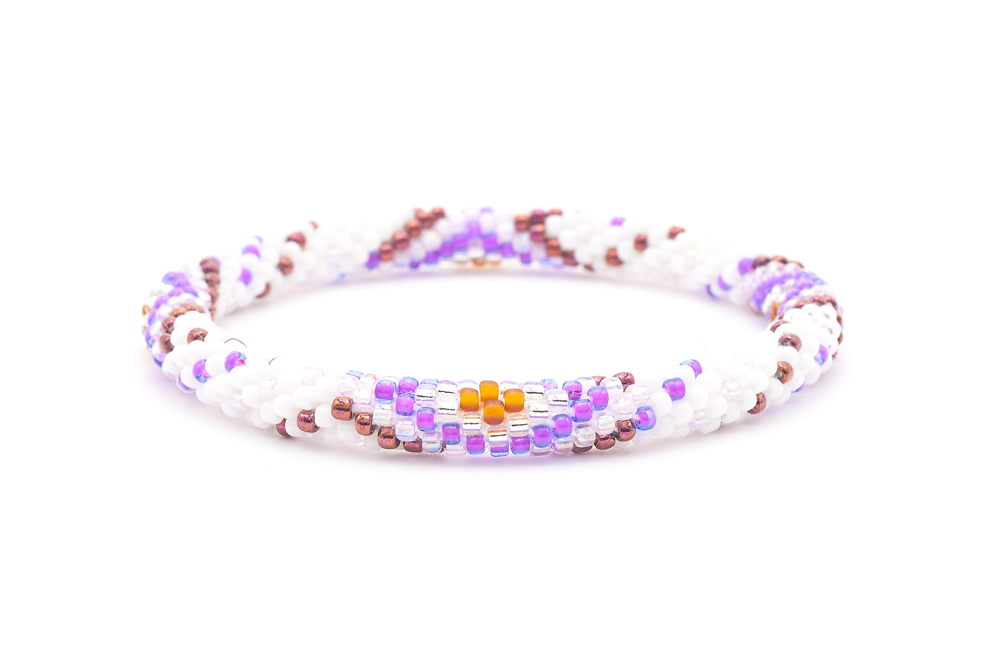 Sashka Co. Beaded Friendship Bracelet none Purple Orchid