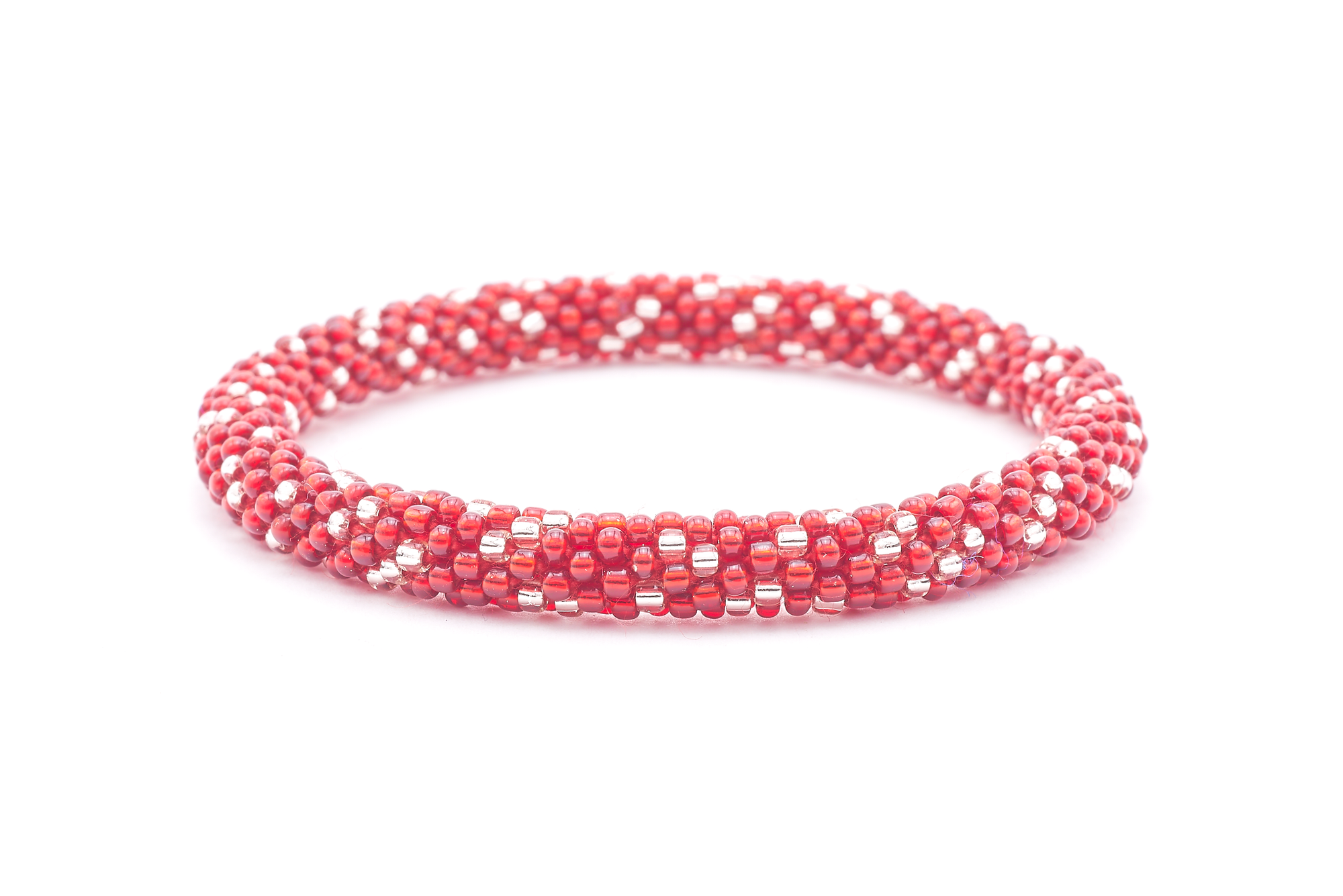 Sashka Co. Beaded Friendship Bracelet none Ruby Radiance