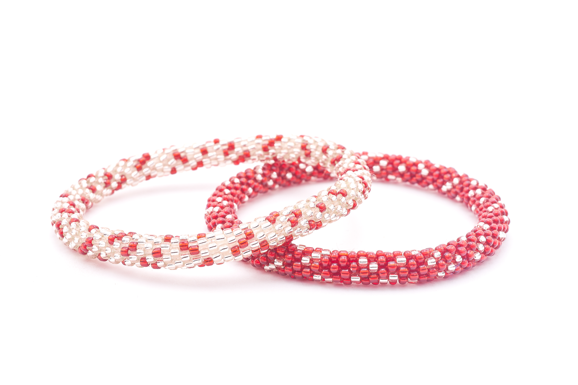 Sashka Co. Beaded Friendship Bracelet none Ruby Radiance