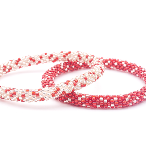 Sashka Co. Beaded Friendship Bracelet none Ruby Radiance