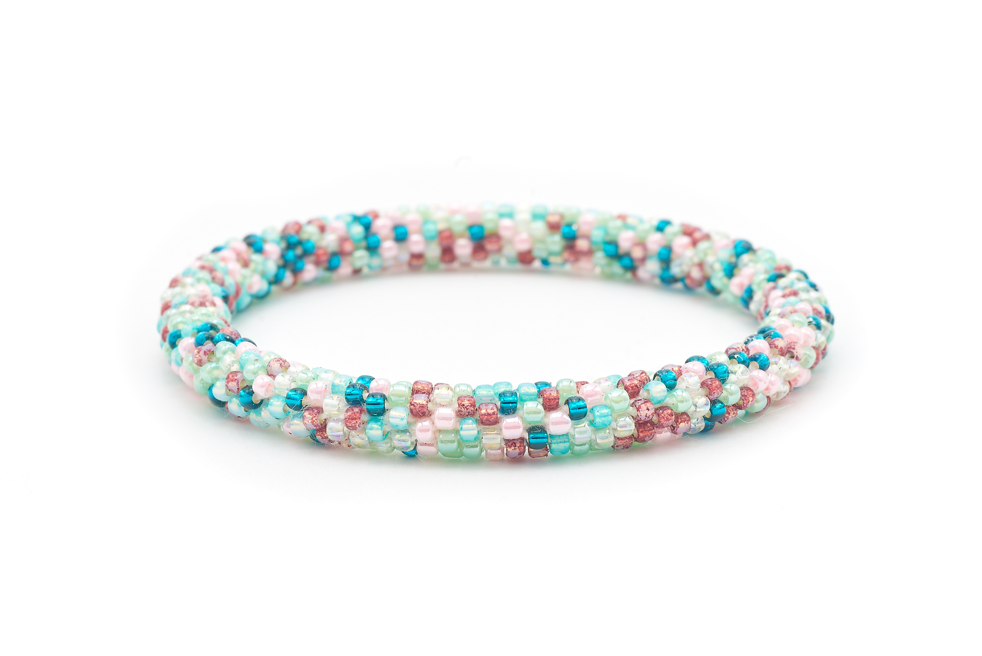 Sashka Co. Beaded Friendship Bracelet none Saltwater Blush