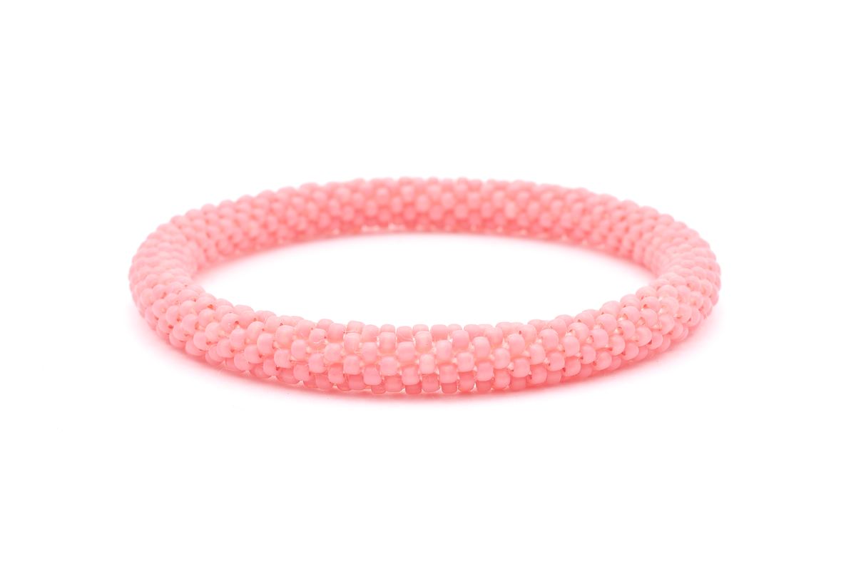 Sashka Co. Beaded Friendship Bracelet none Solid Coral
