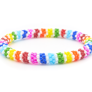Sashka Co. Beaded Friendship Bracelet none Spectrum Glow