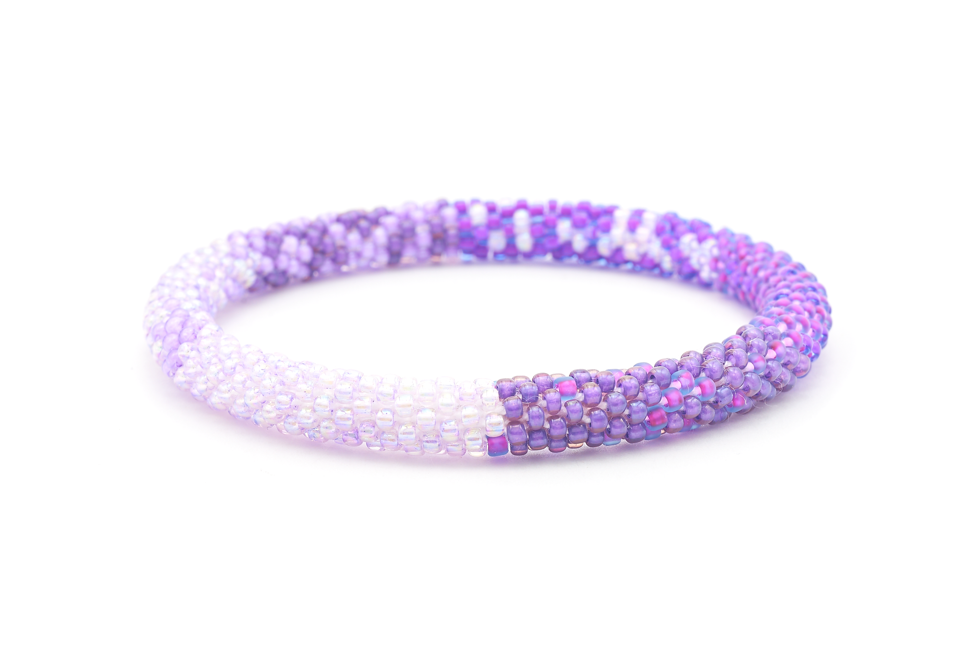 Sashka Co. Beaded Friendship Bracelet none Violet Splash