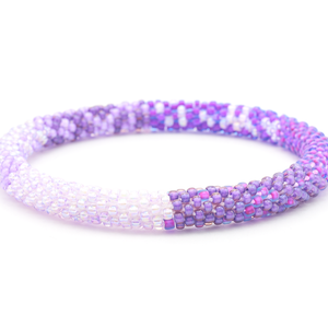 Sashka Co. Beaded Friendship Bracelet none Violet Splash