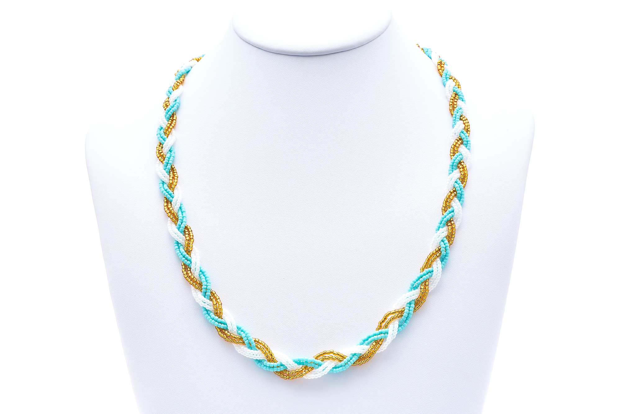 Sashka Co. Beaded Friendship necklace