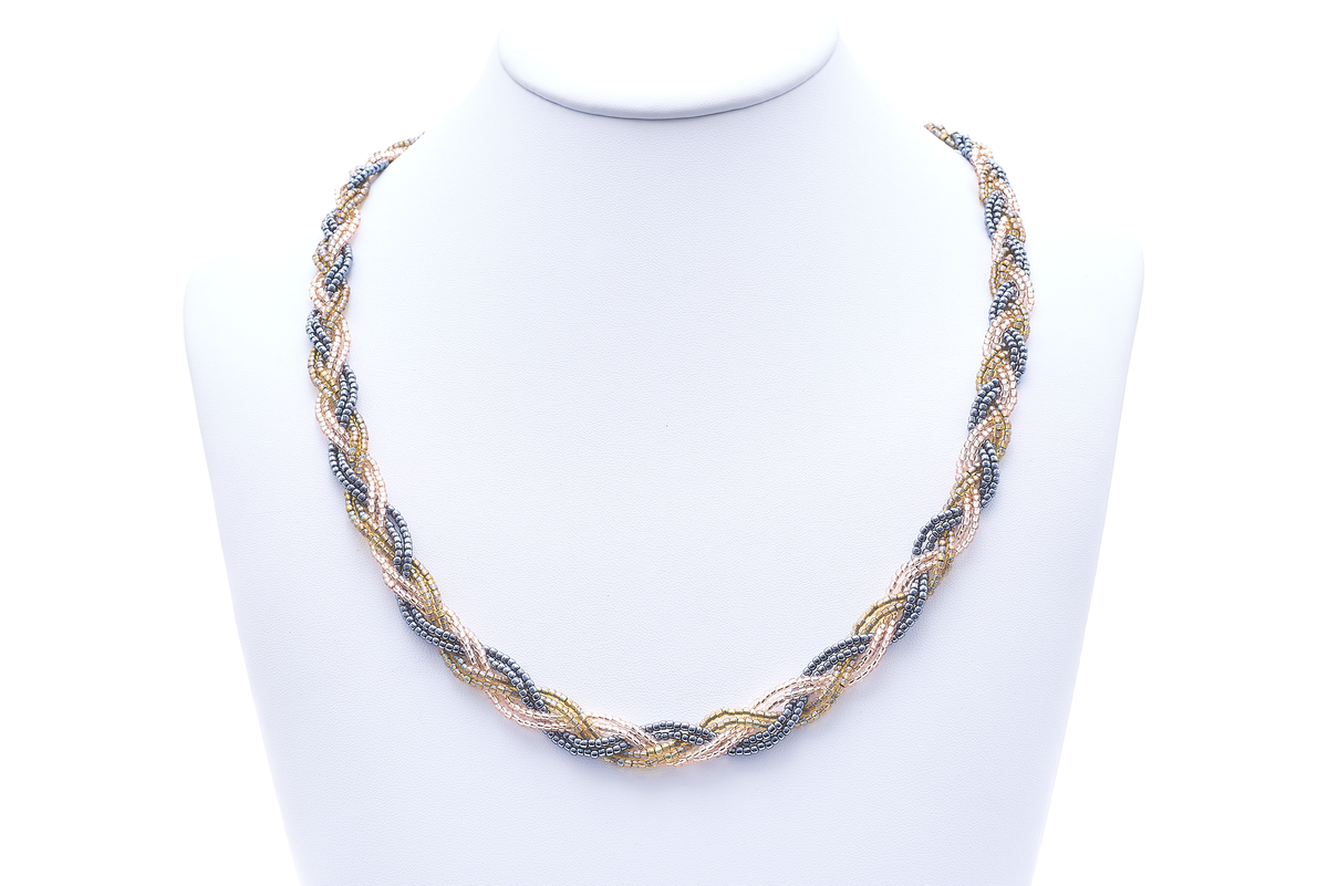 Sashka Co. Beaded Friendship necklace