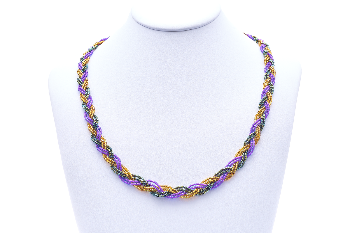 Sashka Co. Beaded Friendship necklace 