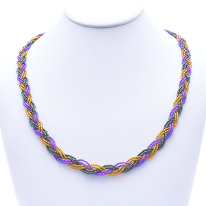 Sashka Co. Beaded Friendship necklace 