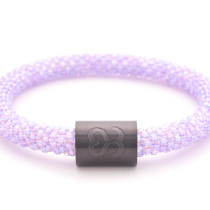 Sashka Co. Charm Bracelet Purple / w Black Sashka Co Charm Sashka Co. Charm Bracelet - Extended 8"