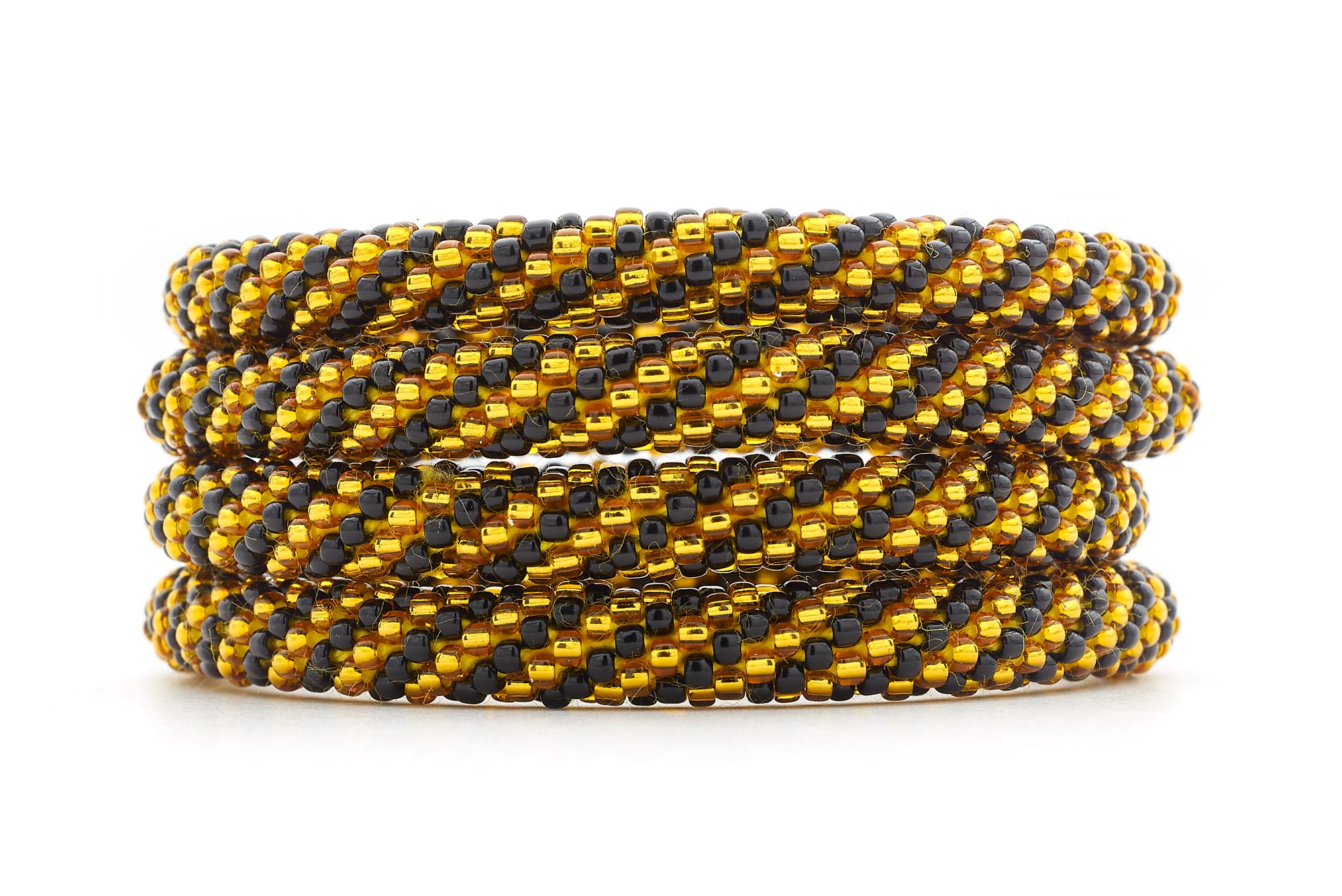 Sashka Co. Extended 8" Bracelet Black / Gold Quarterback Bracelet - Extended 8"