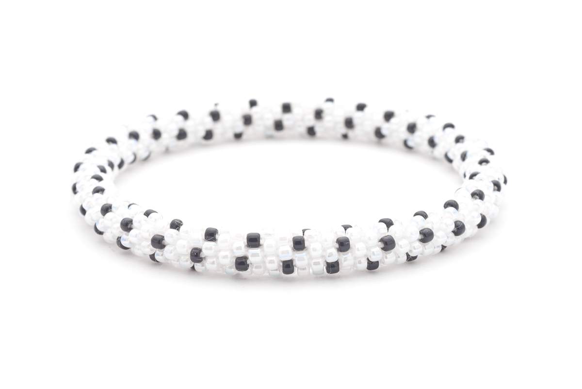Sashka Co. Extended 8" Bracelet Black / White Panda Chic Bracelet - Extended 8"