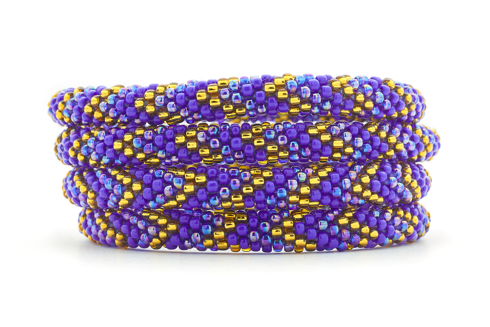 Sashka Co. Extended 8" Bracelet Blue / Gold / Iridescent Blue Blue Moonlight Bracelet - Extended 8"