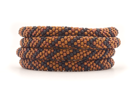 Sashka Co. Extended 8" Bracelet Matte Brown / Matte Black Matte Mocha Bracelet - Extended 8"