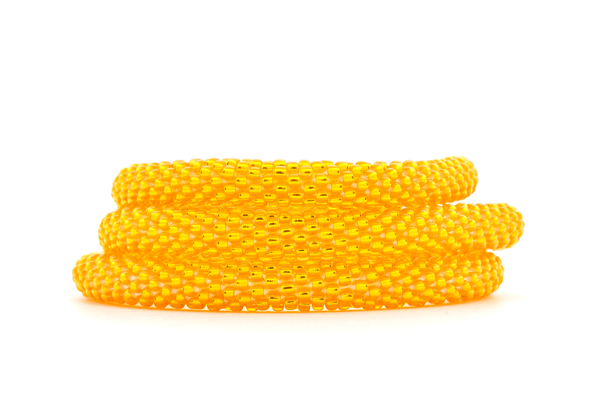 Sashka Co. Extended 8" Bracelet Metallic Orange Metallic Orange Bracelet - Extended 8"