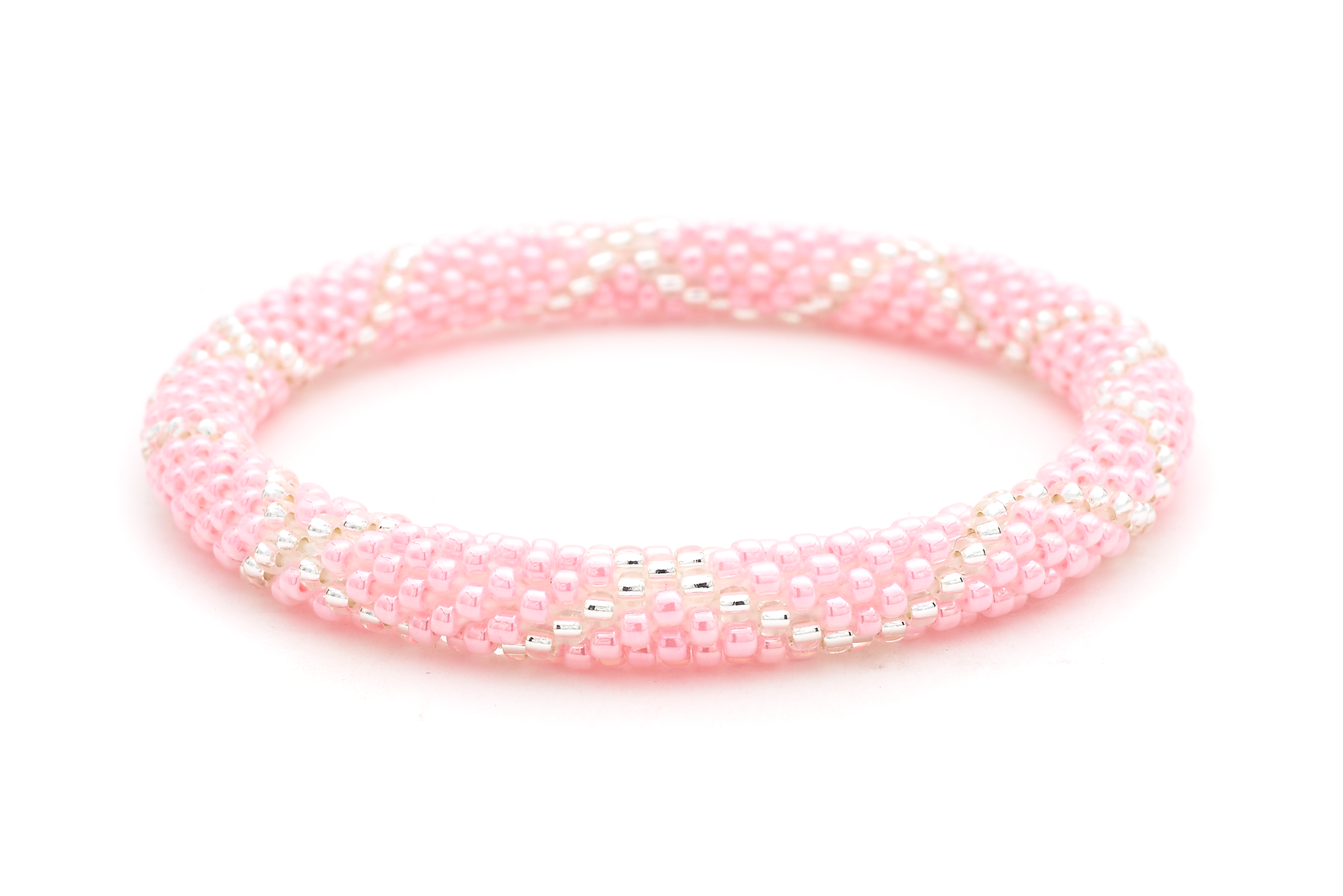 Sashka Co. Extended 8" Bracelet Pink / Clear Bubblegum Bliss Bracelet - Extended 8"
