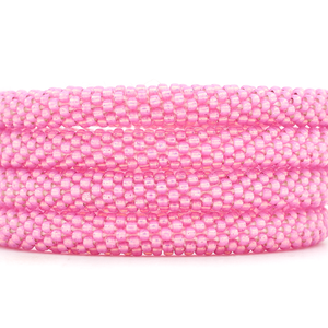 Sashka Co. Extended 8" Bracelet Pink Pink Pearl Bracelet - Extended 8"