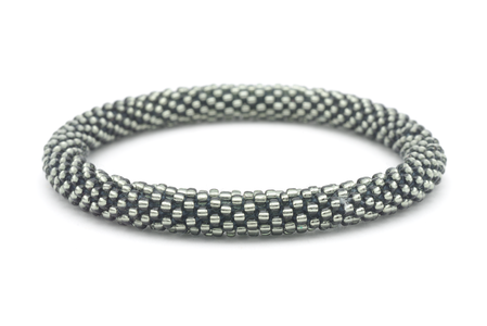Sashka Co. Extended 8" Bracelet Silver Steel Serenity Bracelet - Extended 8"
