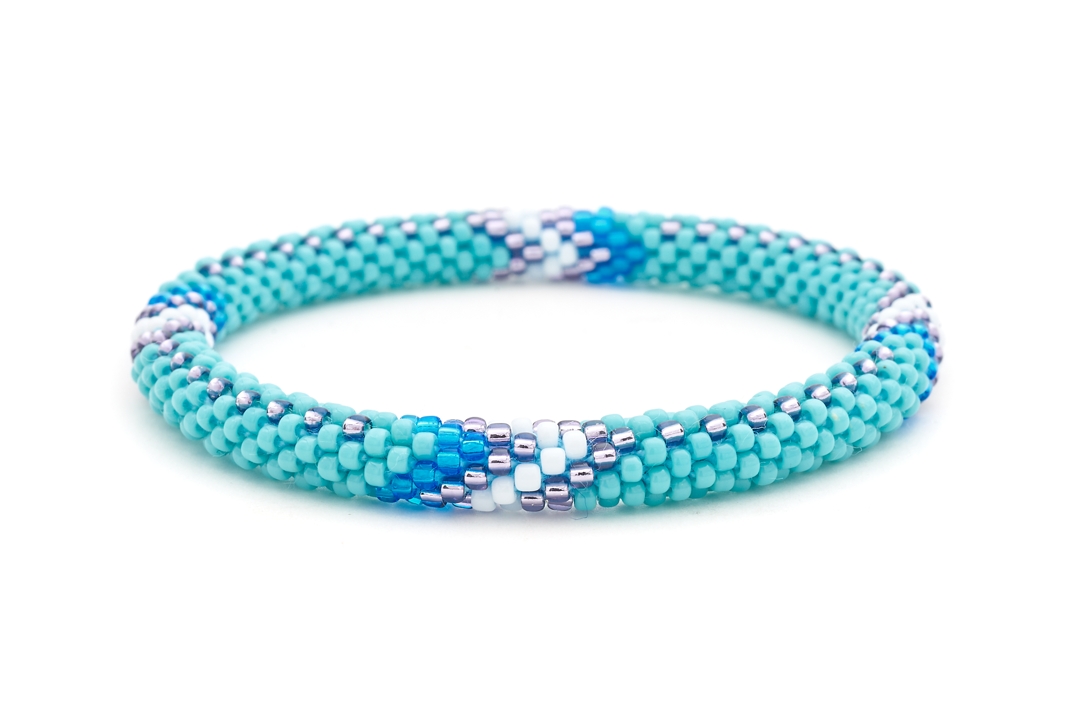 Sashka Co. Extended 8" Bracelet Turquoise / White / Blue / Purple Turquoise Bliss Bracelet - Extended 8"