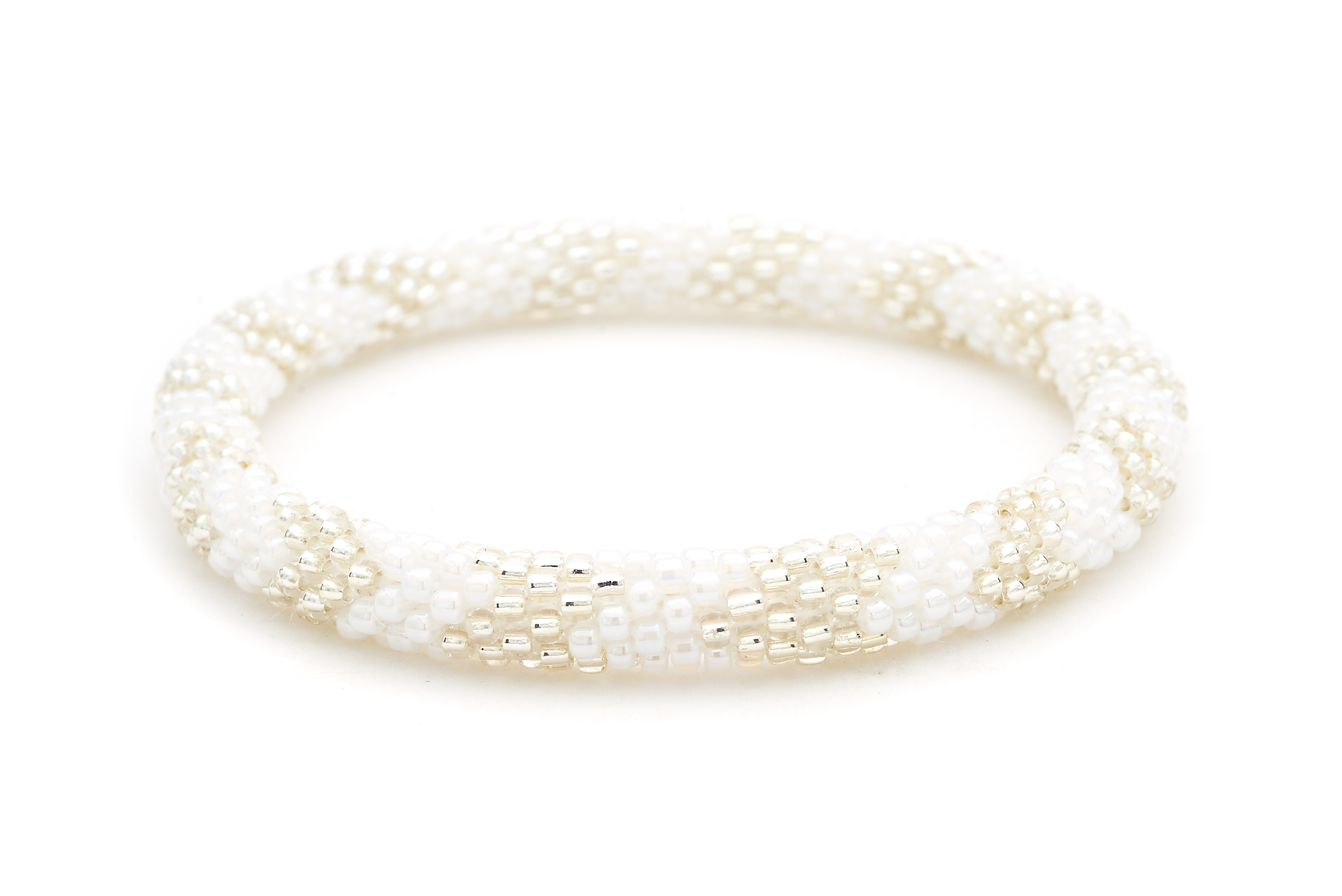 Sashka Co. Extended 8" Bracelet White / Clear Snow Queen Bracelet - Extended 8"